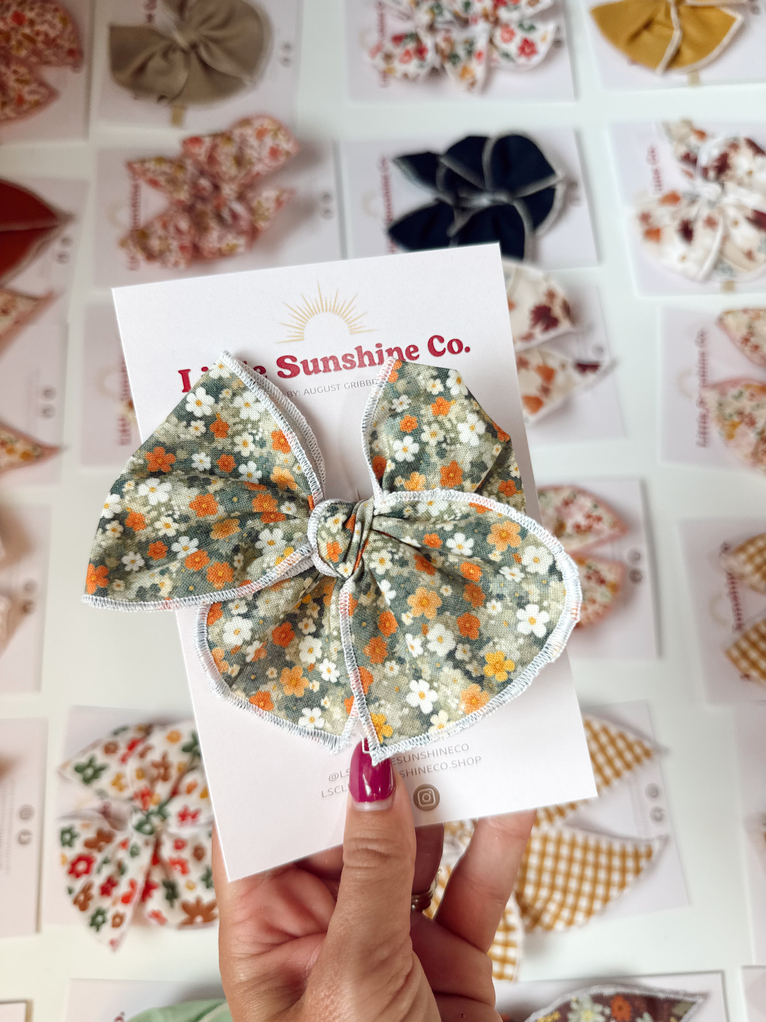 Orchard Meadow Hair Bows