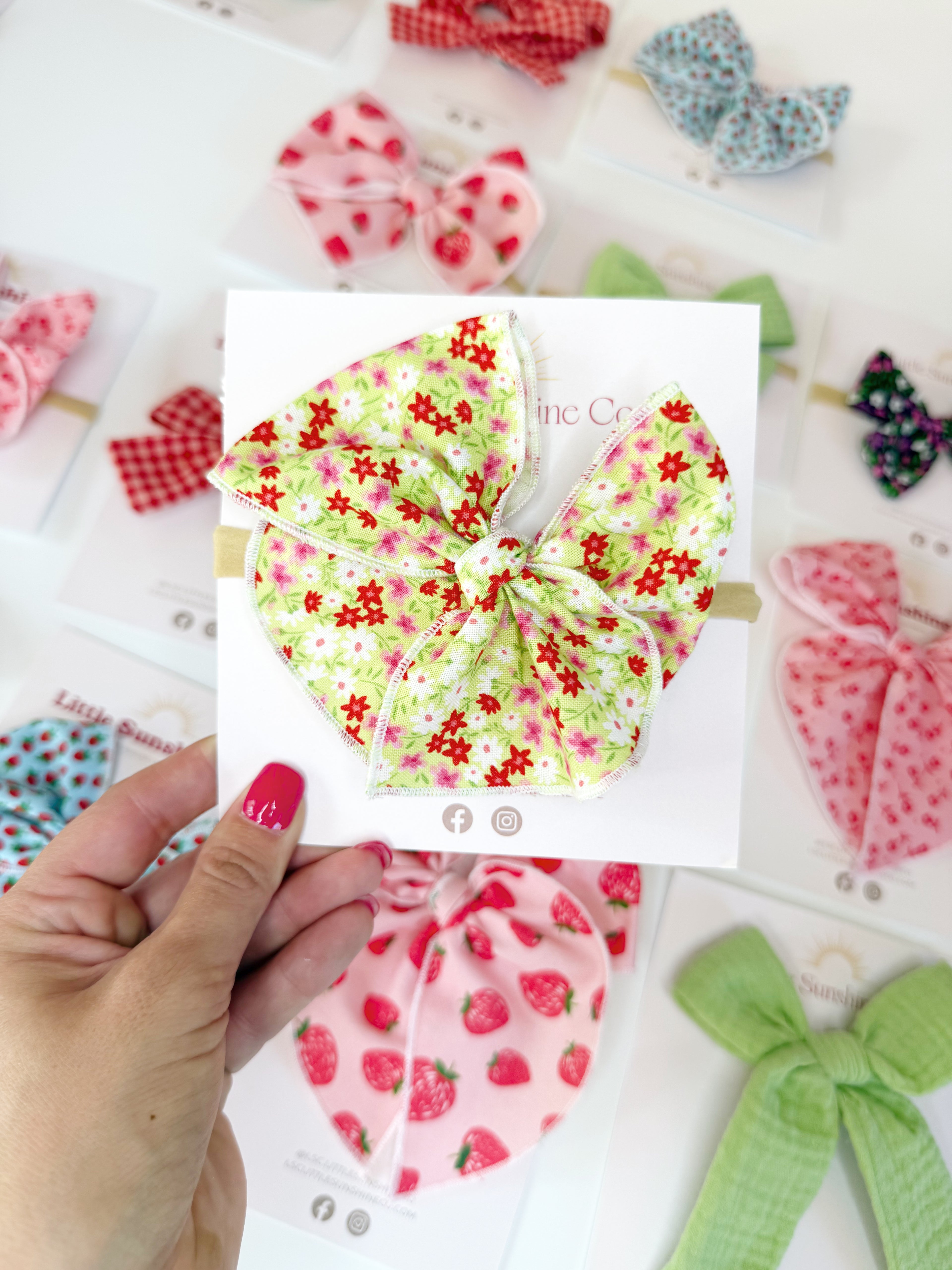 Wildflower Wishes Hair Bows