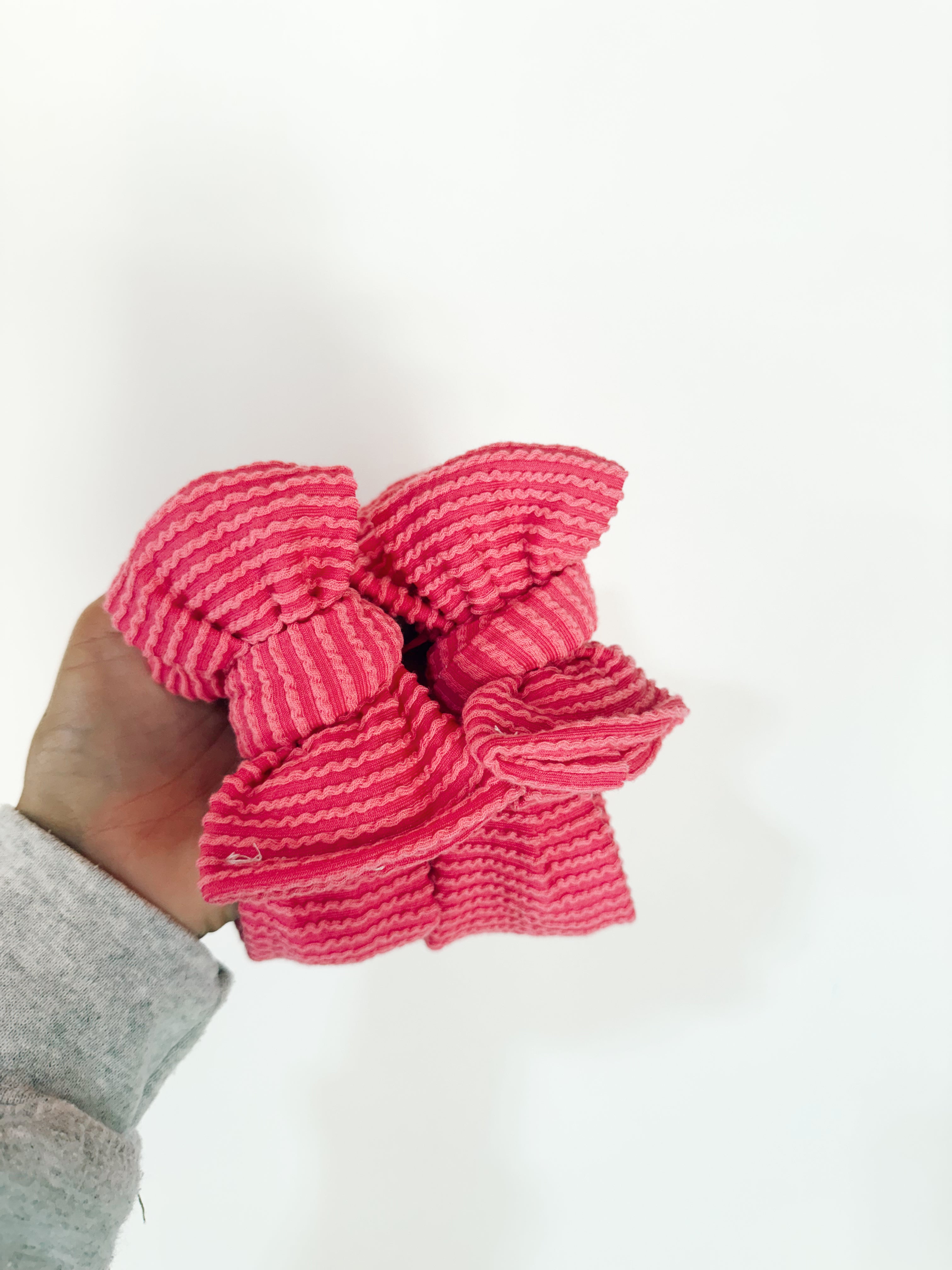 Hot Pink Wavy Headwrap