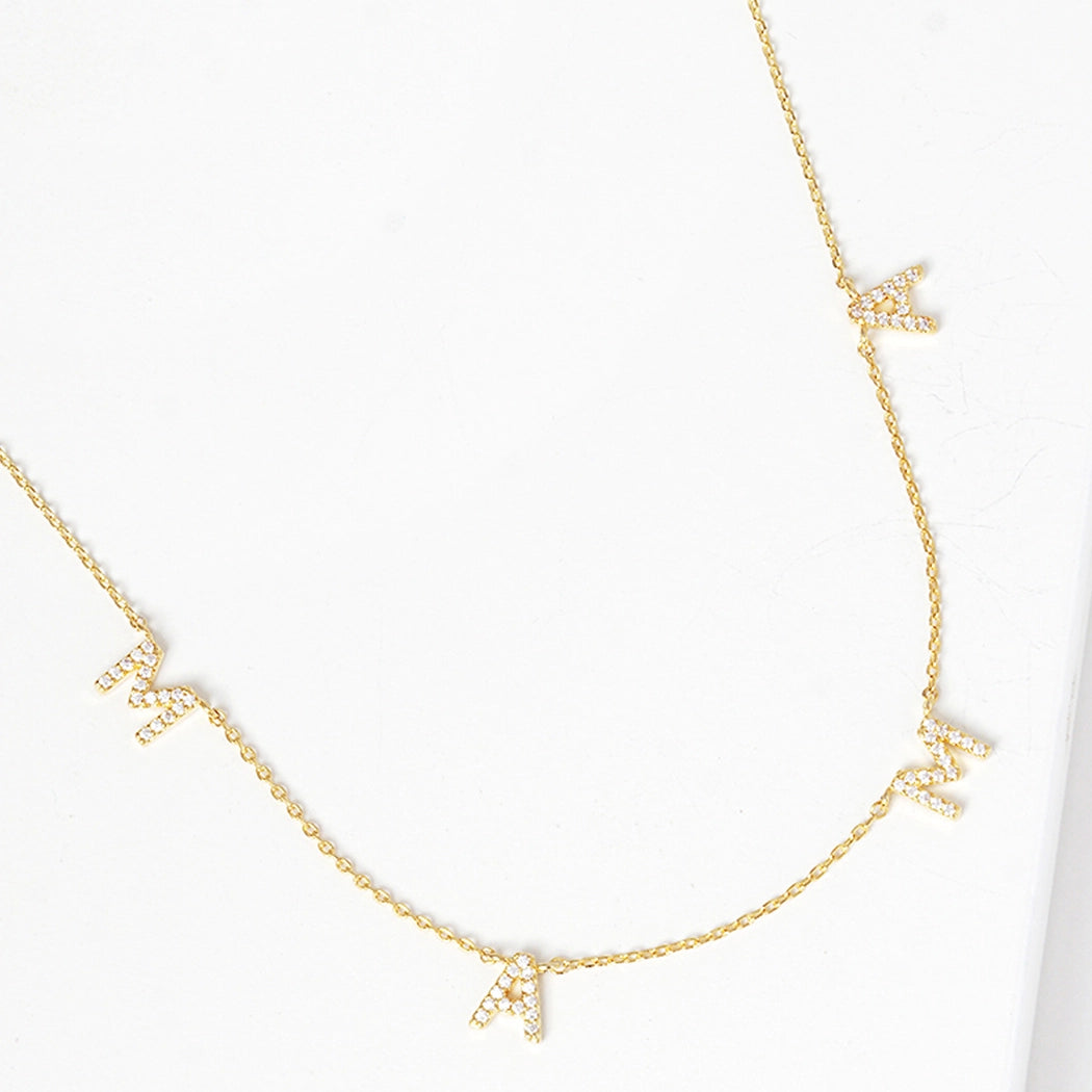 Gold Mama Necklace