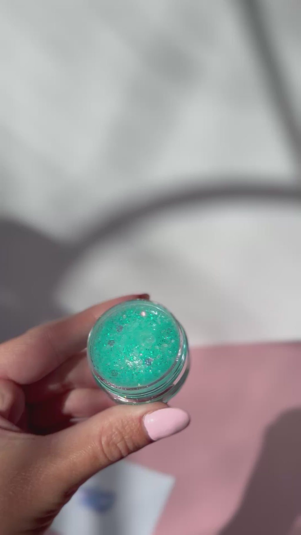 Aqua Hair Glitter