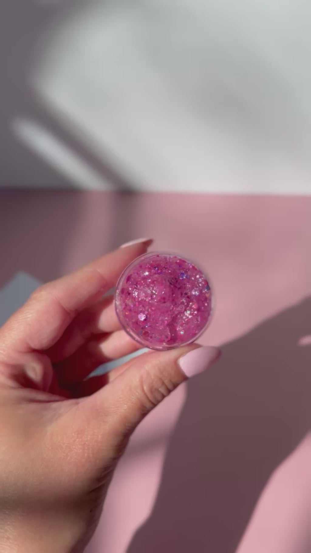 Light Pink Hair Glitter